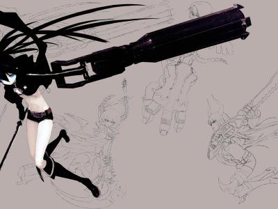 3057 Black Rock Shooter Wide