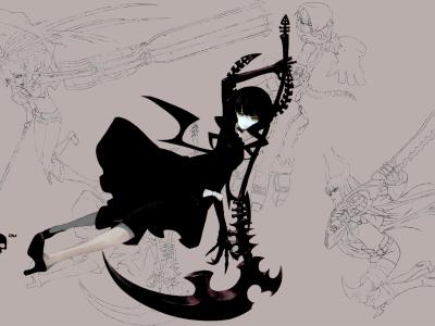 3058 Black Rock Shooter Wide
