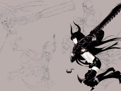 3059 Black Rock Shooter Wide